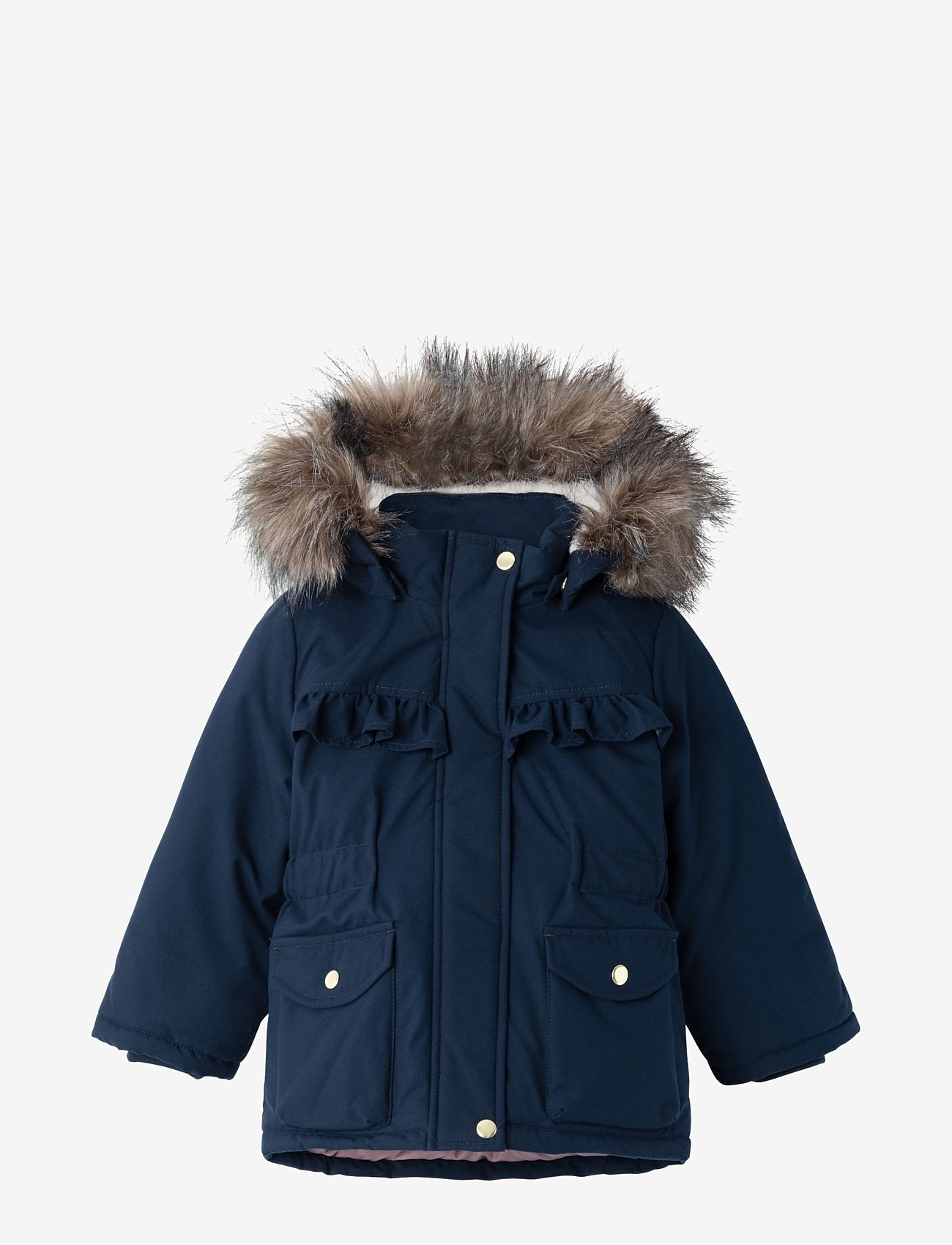 name it - NMFMASTER05 PARKA JACKET PB FO - dark sapphire - 0