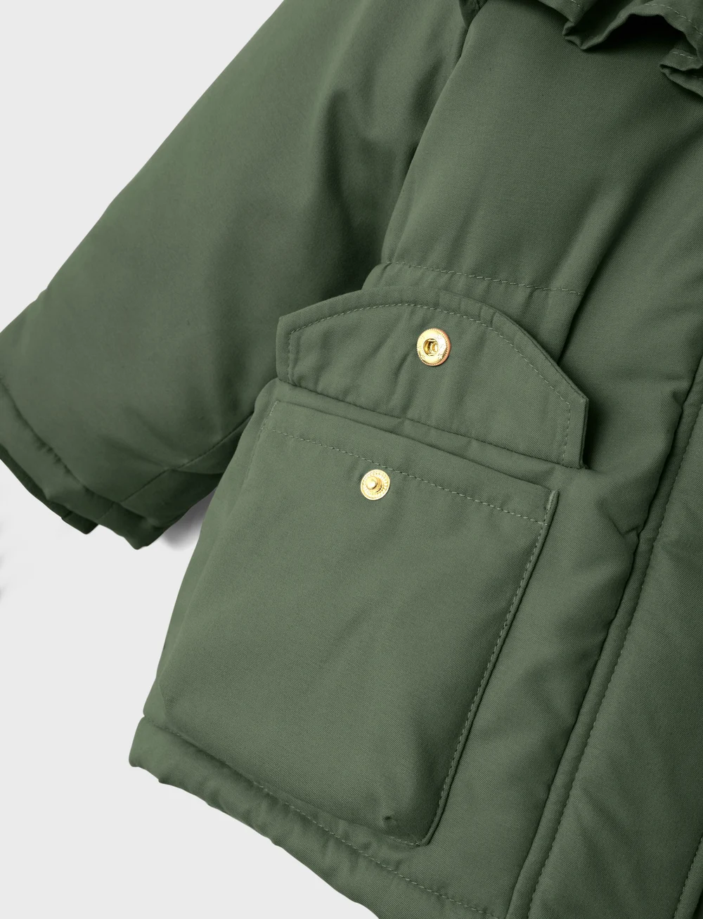 name it - NMFMASTER05 PARKA JACKET PB FO - parkas - thyme - 2