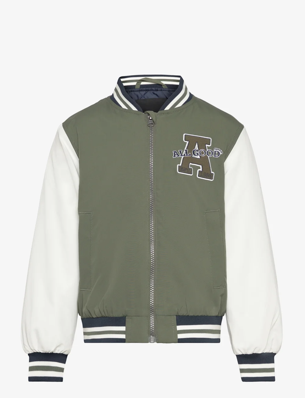 name it - NKNMAIN BOMBER JACKET PB - bomberjacks - thyme - 0
