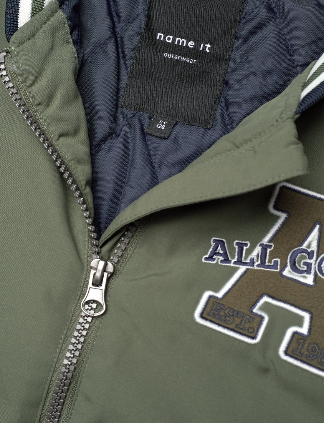 name it - NKNMAIN BOMBER JACKET PB - bomberjacks - thyme - 2