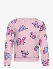 name it - NMFNANNINE  LS SWEAT  BRU - svetarit - parfait pink - 0