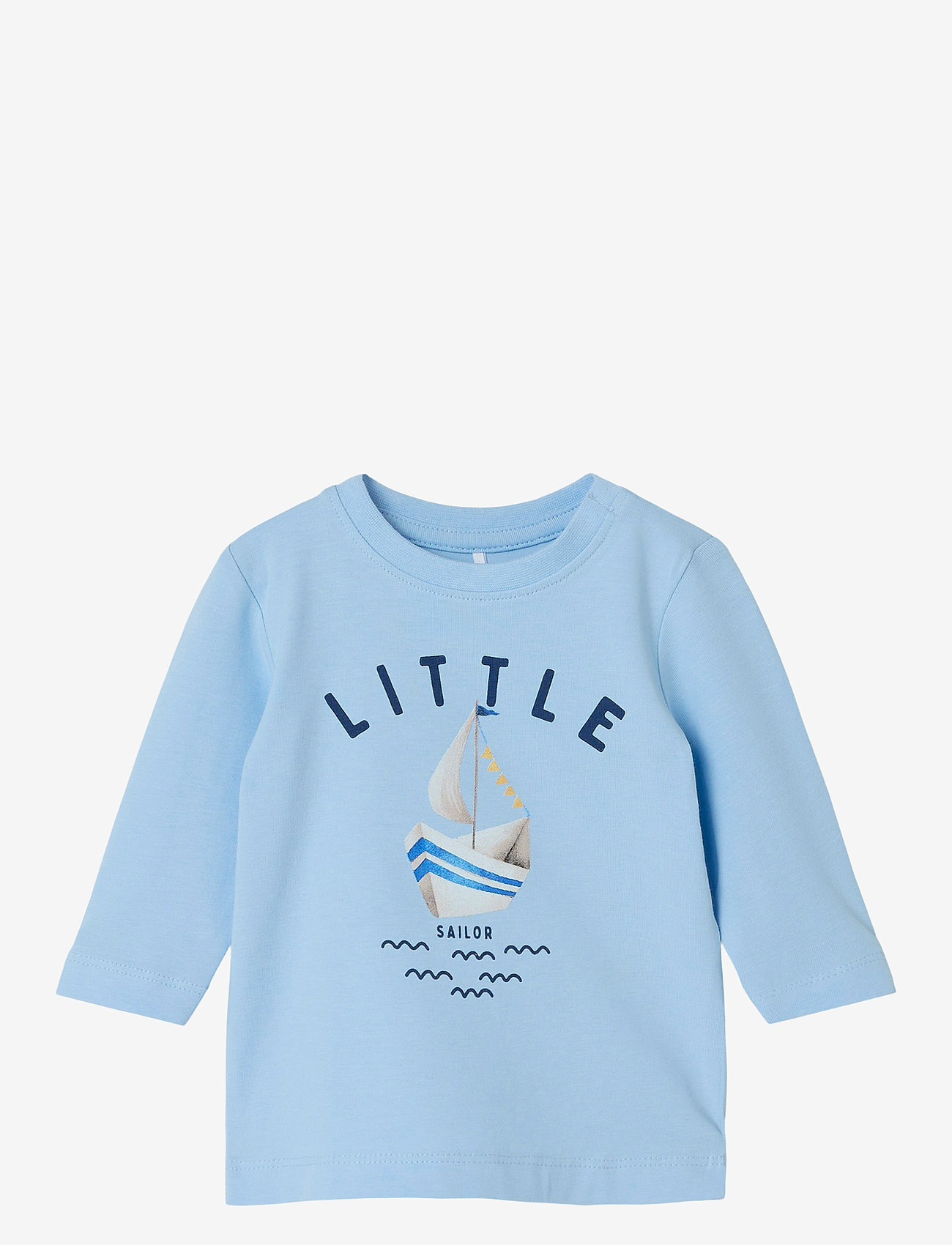 name it - NBMFEVAN LS TOP BOX - chambray blue - 1