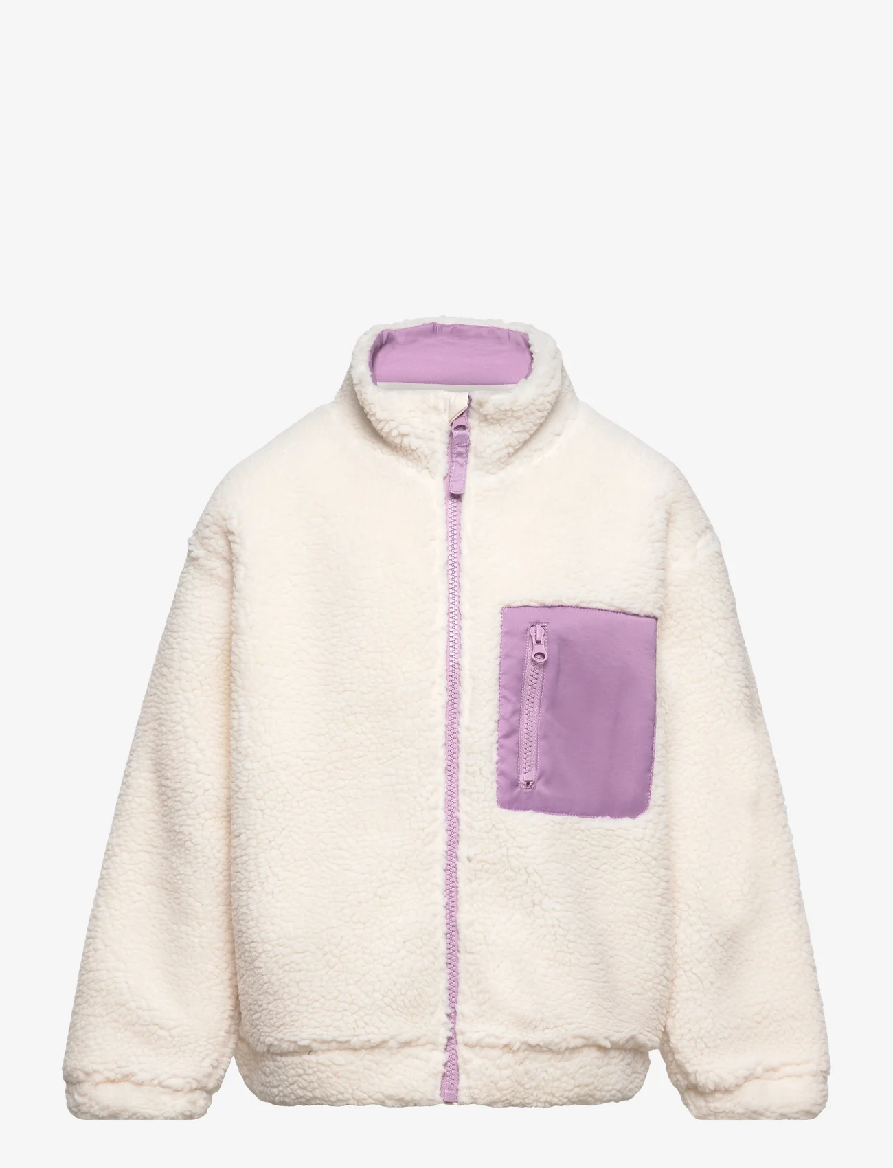 name it - NKFNANOA TEDDY JACKET - fleece jassen - buttercream - 0