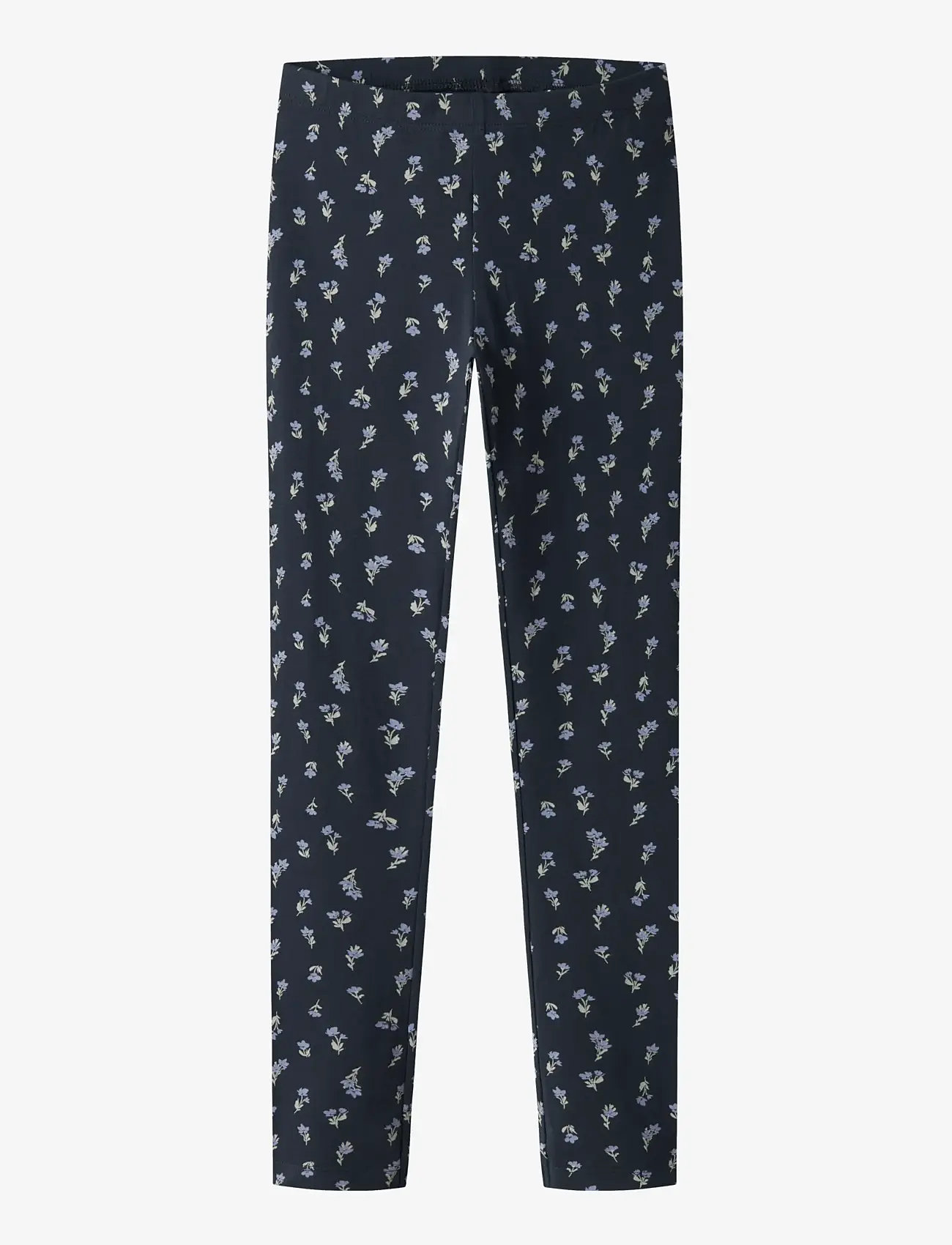name it - NKFVIVIAN AOP LEGGING NOOS - leggings - dark sapphire - 1