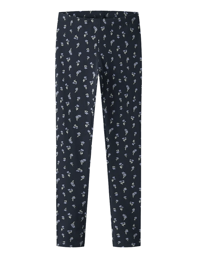 name it - NKFVIVIAN AOP LEGGING NOOS - leggings - dark sapphire - 1