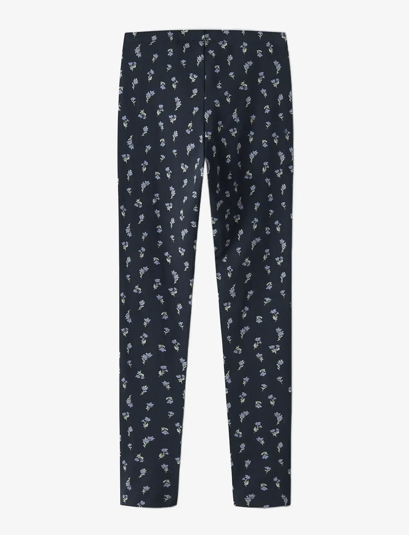 name it - NKFVIVIAN AOP LEGGING NOOS - leggings - dark sapphire - 2