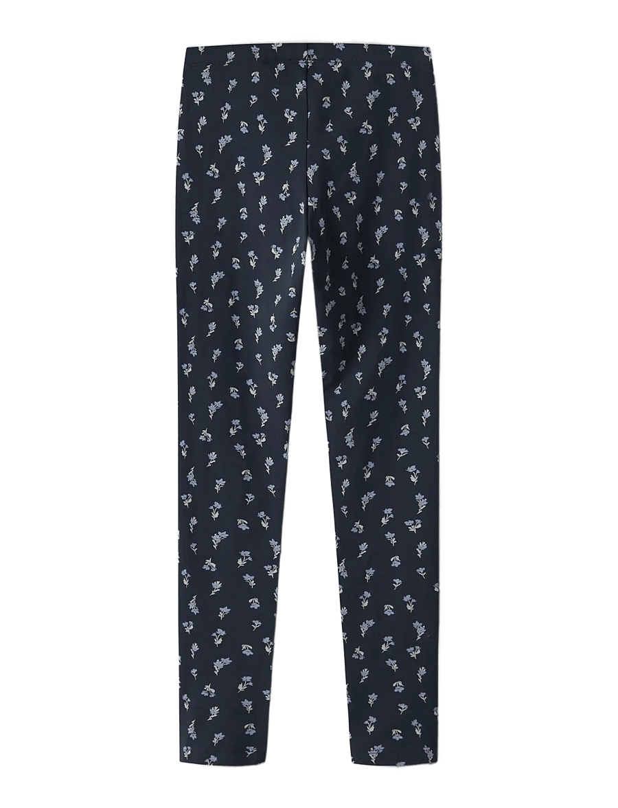 name it - NKFVIVIAN AOP LEGGING NOOS - leggings - dark sapphire - 2
