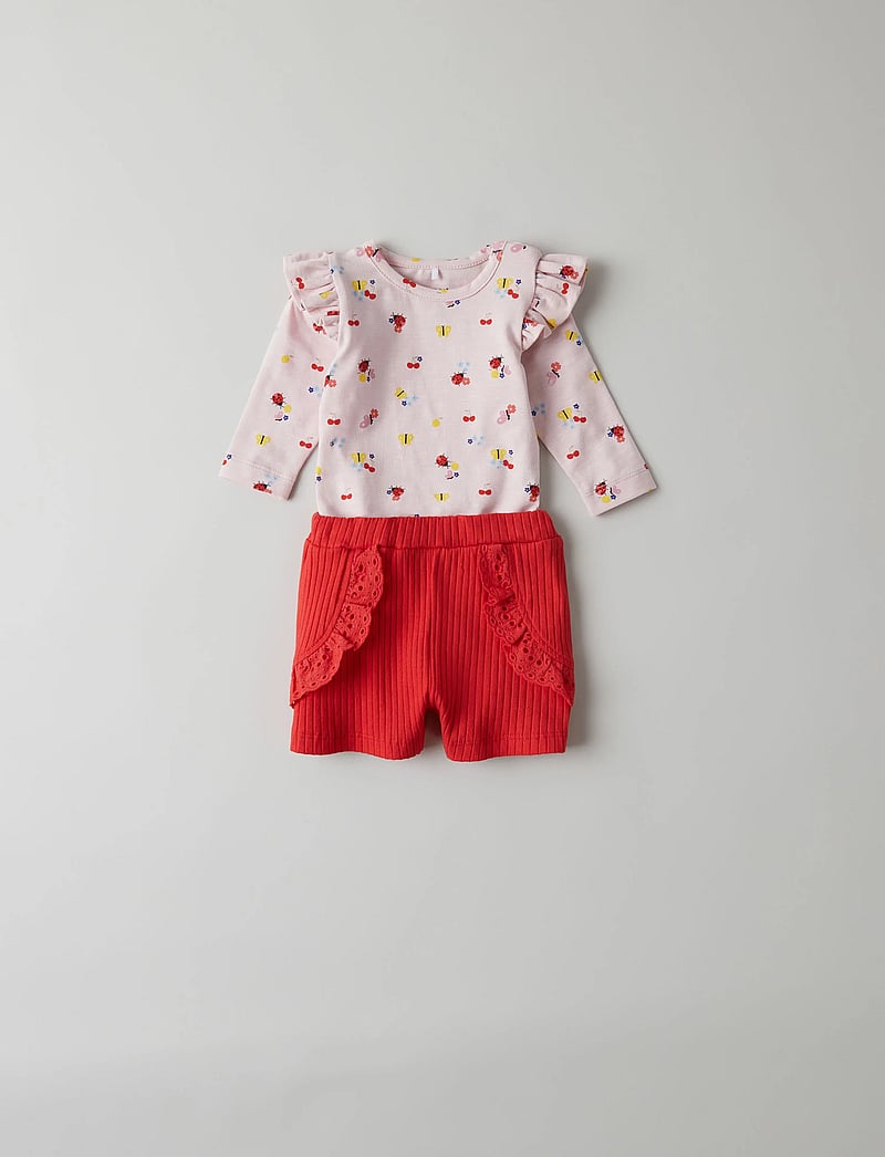 name it - NBFFENNAS SHORTS - casual shorts - tomato - 3