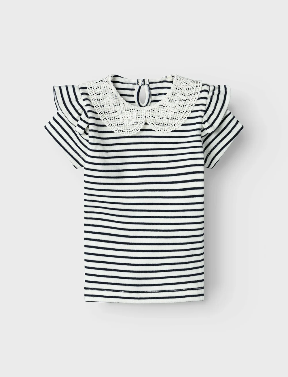 name it - NBFFLOSSA SS TOP - short-sleeved t-shirts - dark sapphire - 0