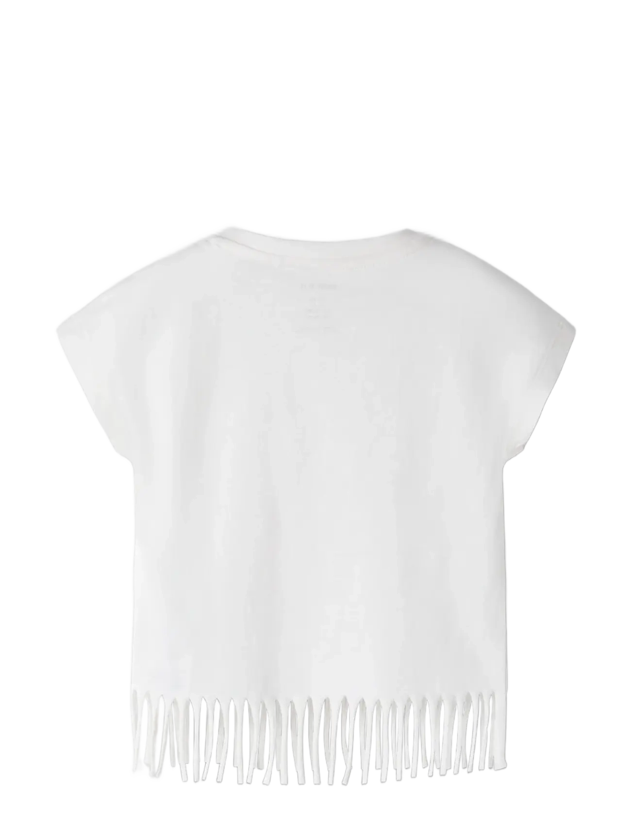 name it - NMFVALONE CAPSL SHORT TOP - t-krekli ar īsām piedurknēm - cloud dancer - 1