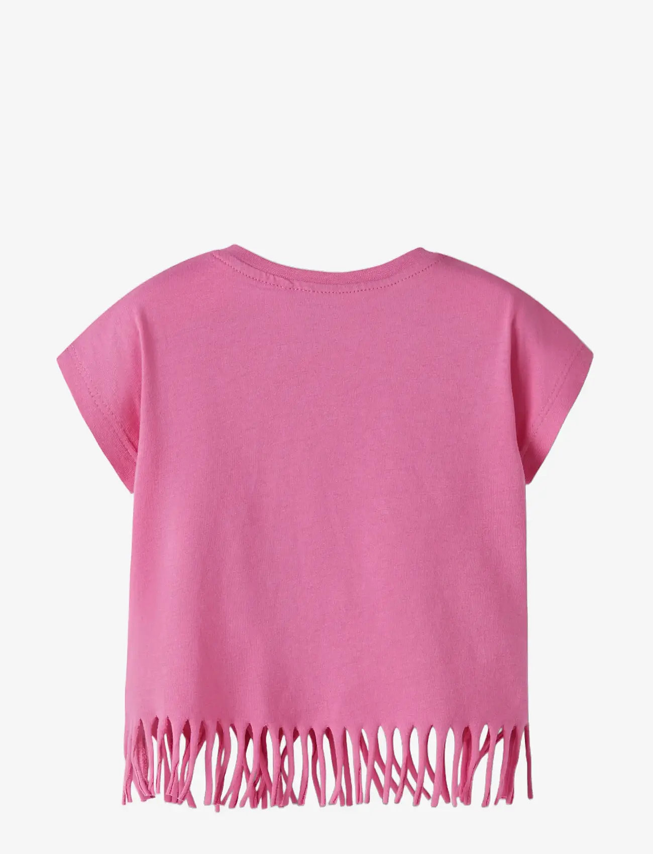 name it - NMFVALONE CAPSL SHORT TOP - kurzärmelige - strawberry moon - 1