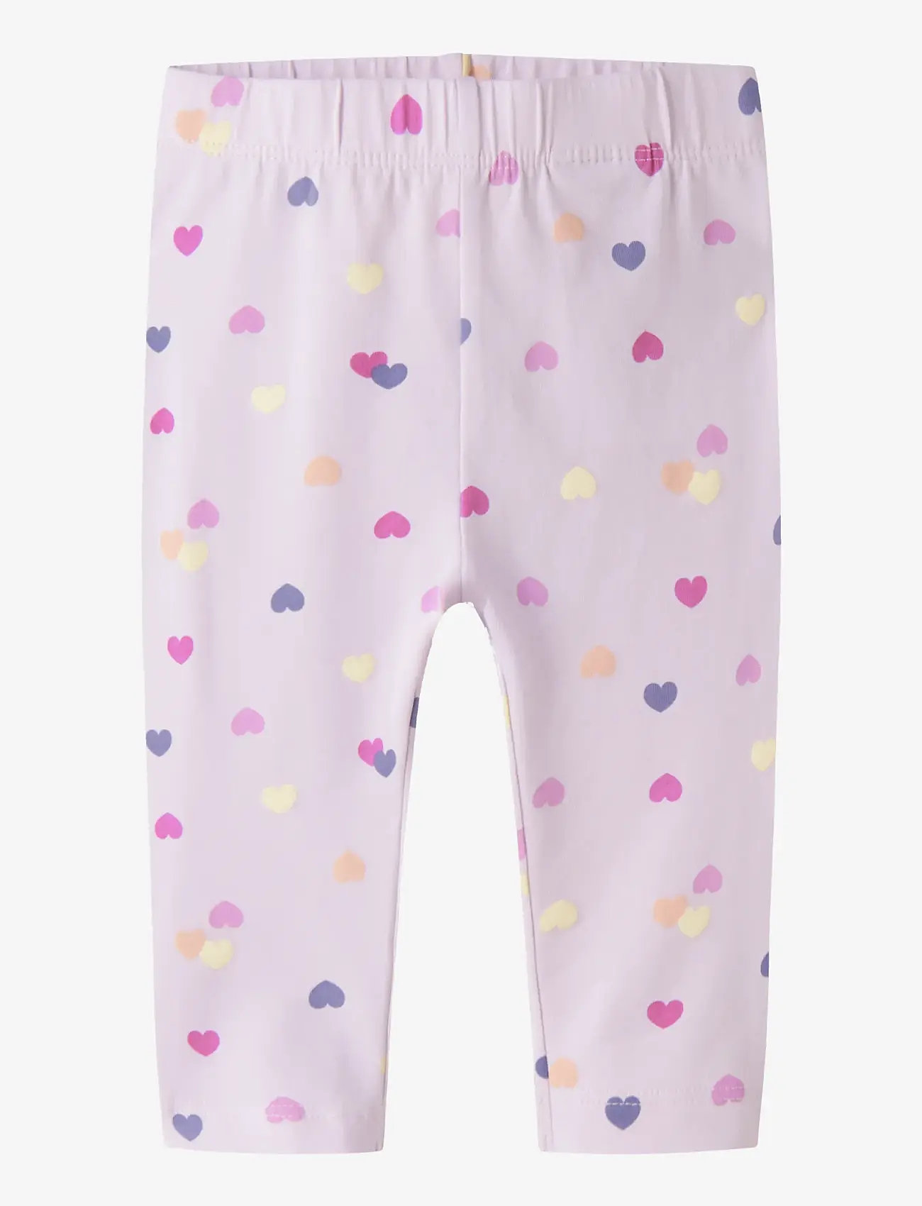 name it - NMFVIVIAN AOP CAPRI LEGGING - sommerschnäppchen - lavender fog - 0