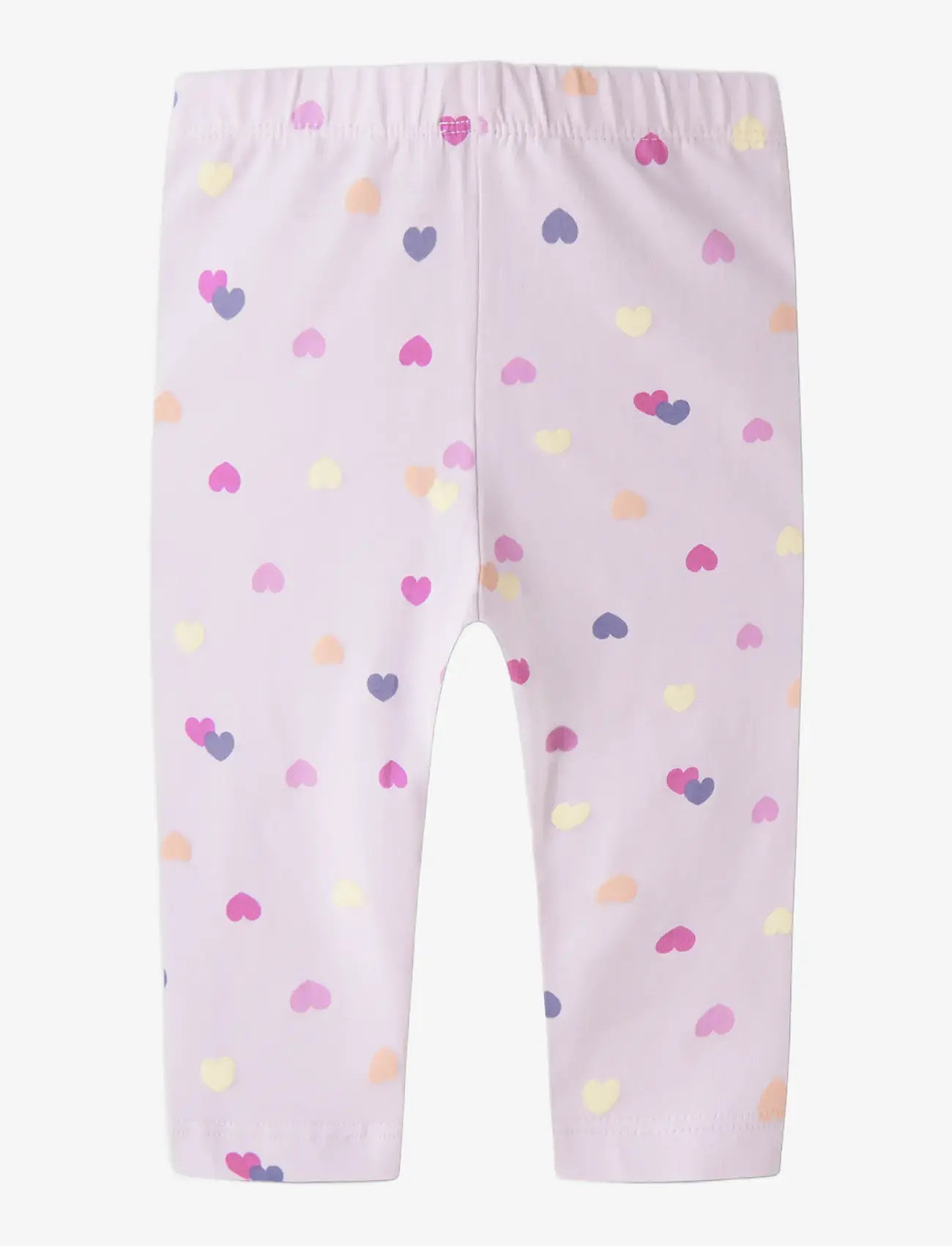name it - NMFVIVIAN AOP CAPRI LEGGING - sommerschnäppchen - lavender fog - 1