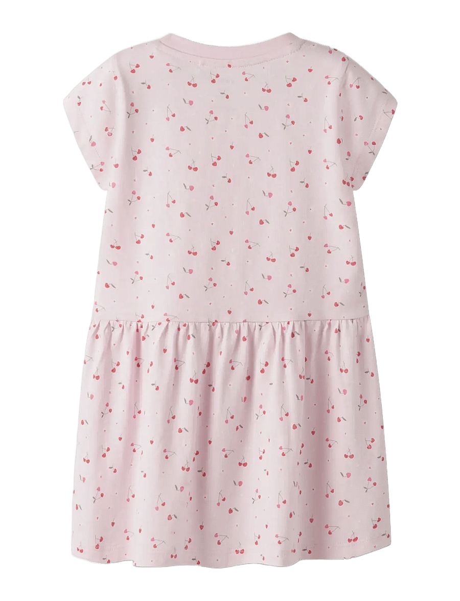 name it - NMFVILINSE CAPSL DRESS - mazuļu kleitas ar īsām piedurknēm - cradle pink - 1