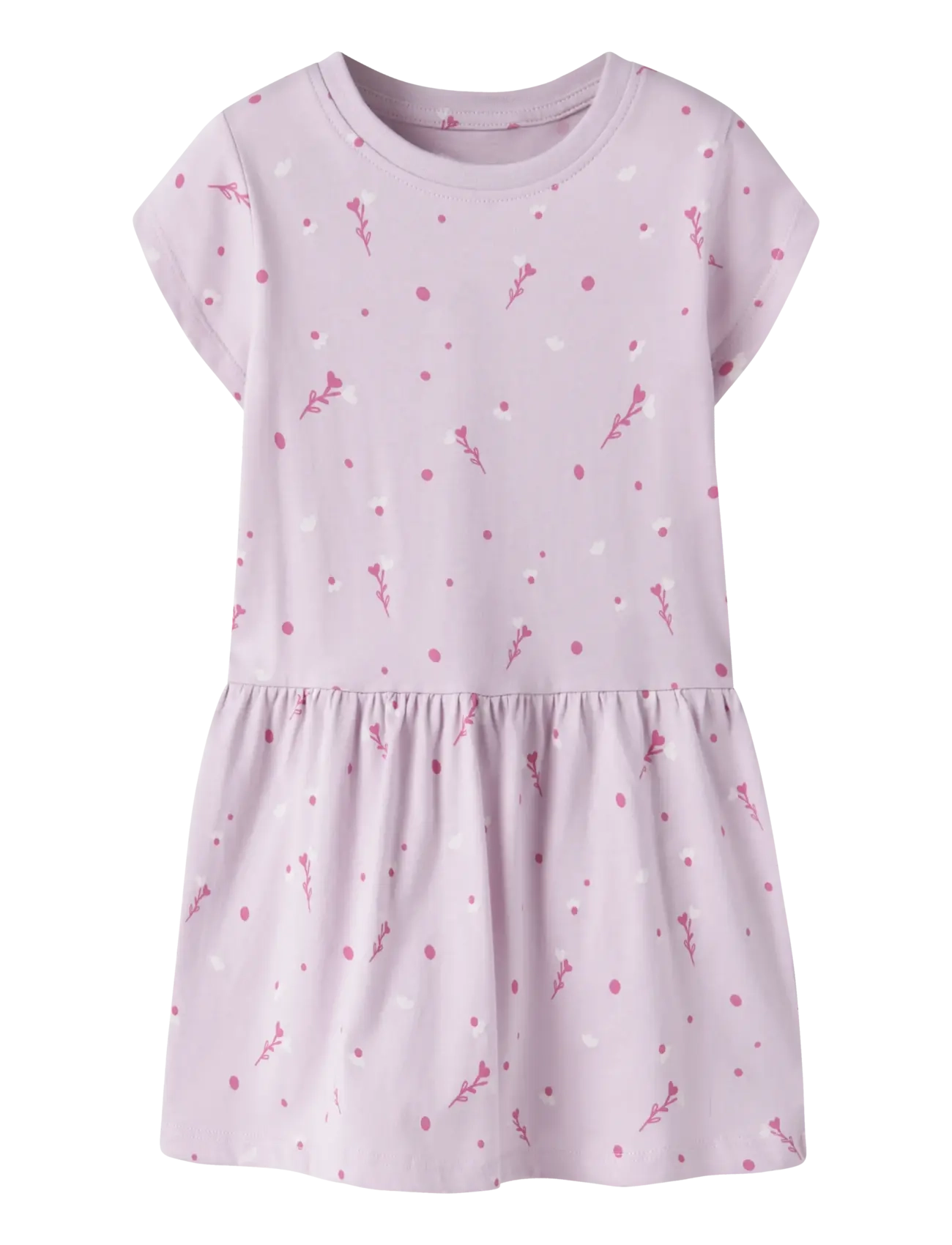 NAME IT Nmfvilinse Capsl Kleid Lila - 98 - Kinder