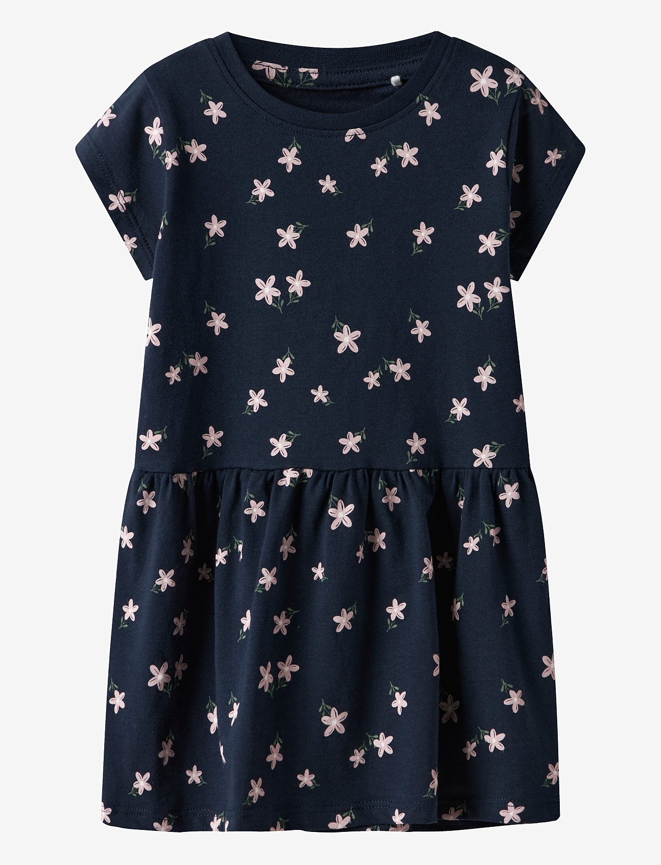 name it - NMFVILINSE CAPSL DRESS - kurzärmelige freizeitkleider - navy blazer - 0