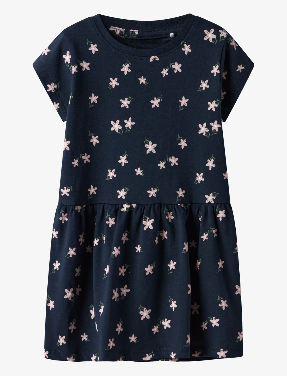 name it - NMFVILINSE CAPSL DRESS - kortärmade babyklänningar - navy blazer - 0