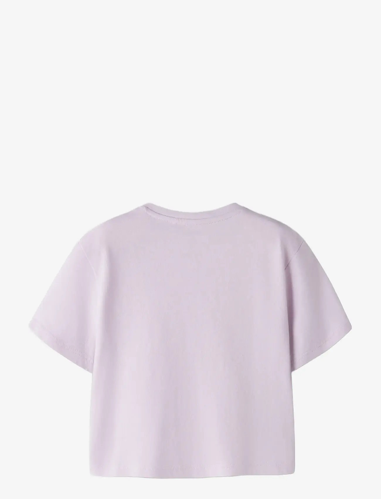 name it - NMFVILINSE SS NREG SHORT TOP - kurzärmelige - lavender fog - 1
