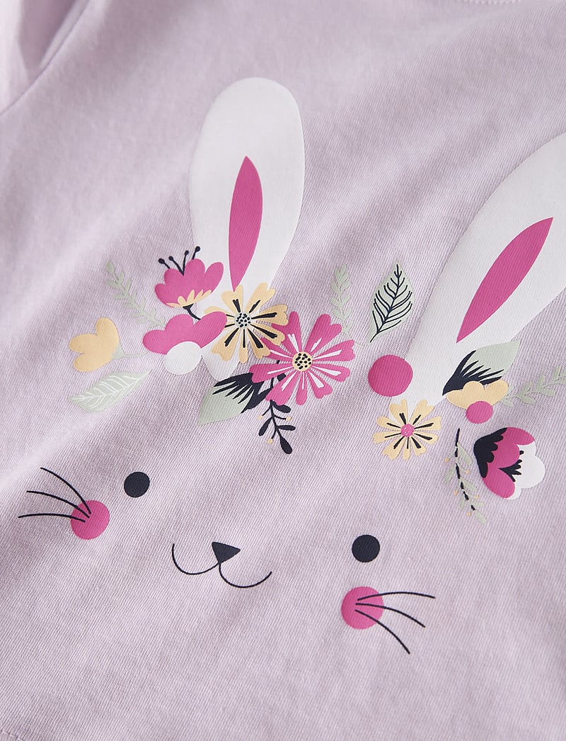 name it - NMFVILINSE SS NREG SHORT TOP - kurzärmelige - lavender fog - 2
