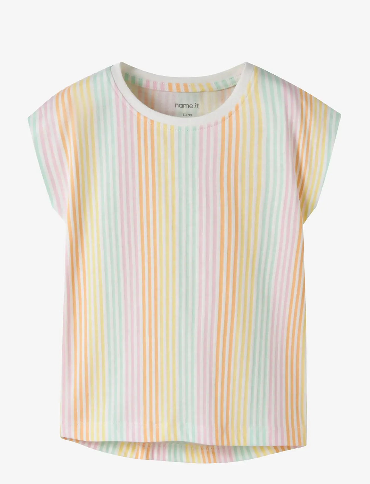 name it - NMFVIGGA CAPSL TOP - Õlapaeltega topid - bright white - 0
