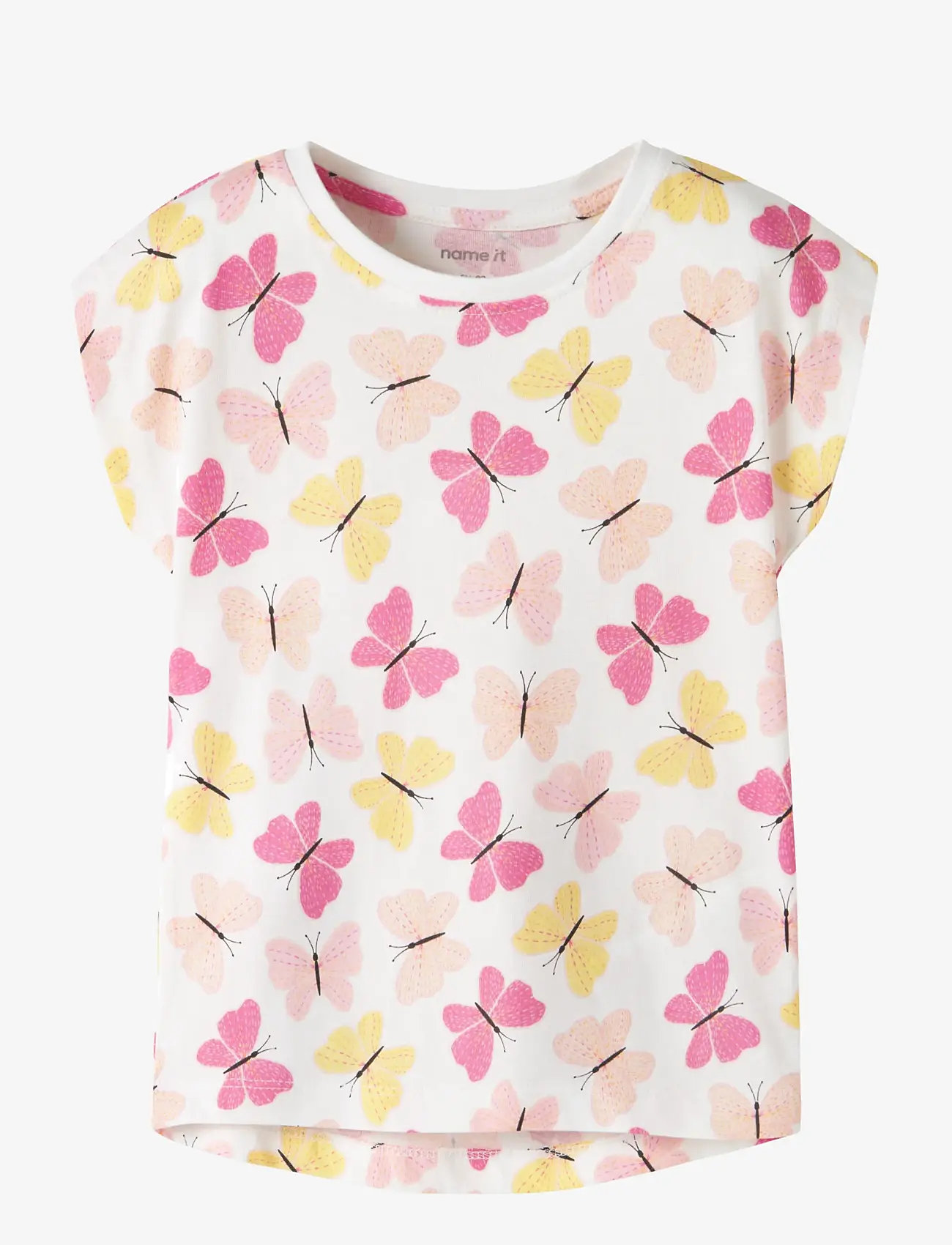 name it - NMFVIGGA CAPSL TOP - Õlapaeltega topid - bright white - 0