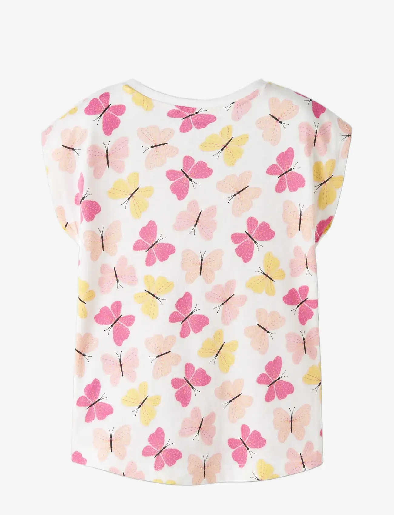 name it - NMFVIGGA CAPSL TOP - Õlapaeltega topid - bright white - 1