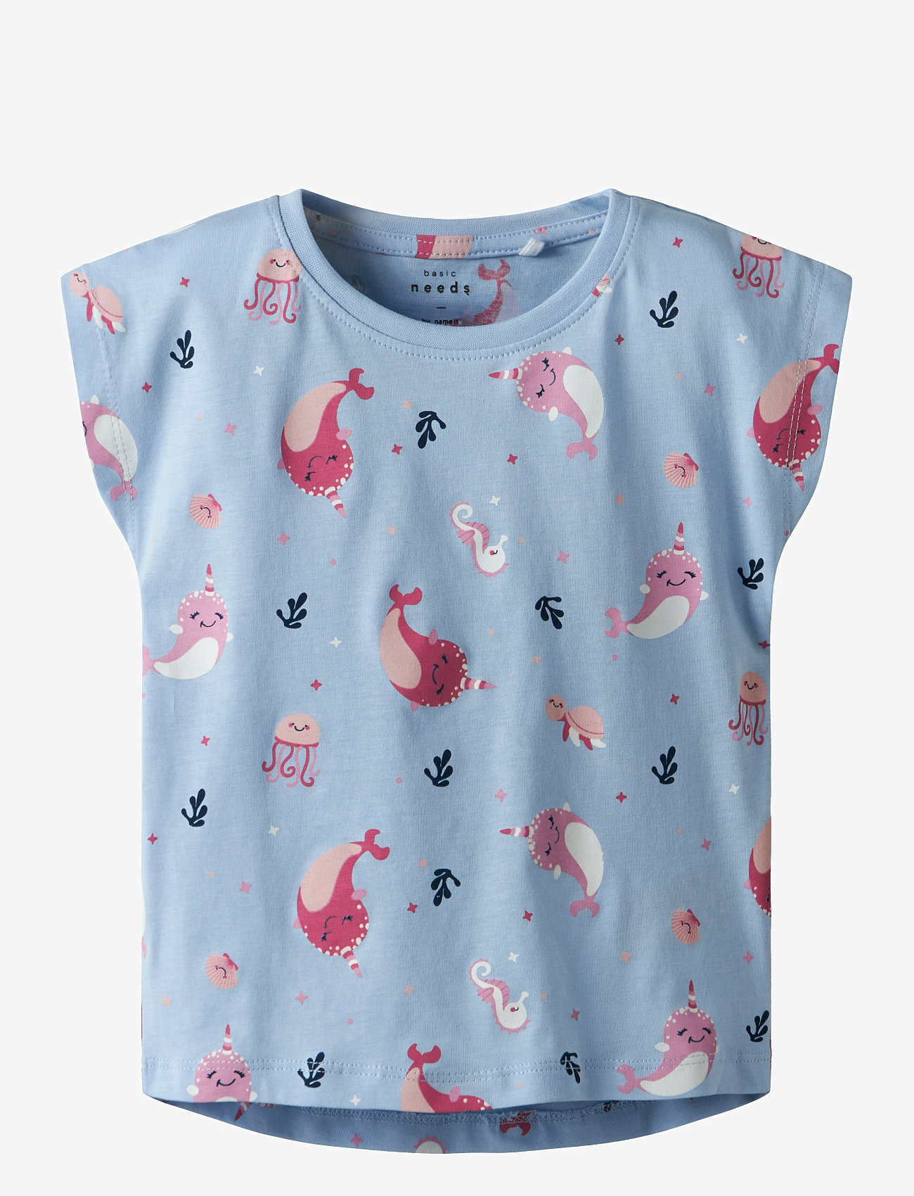 name it - NMFVIGGA CAPSL TOP - Ärmellose - chambray blue - 0