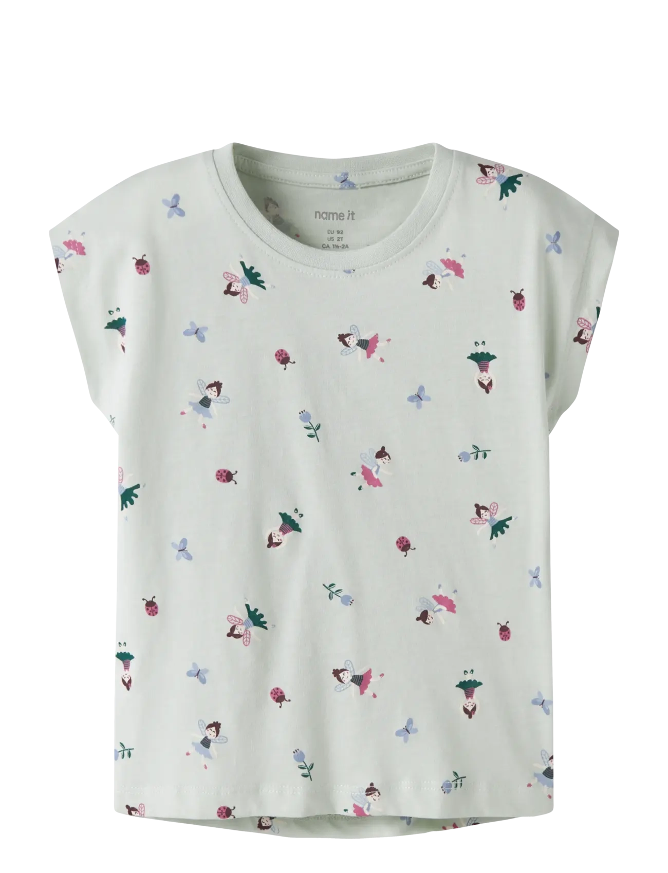 name it NMFVIGGA CAPSL TOP - Club Days - PALE AQUA / multi