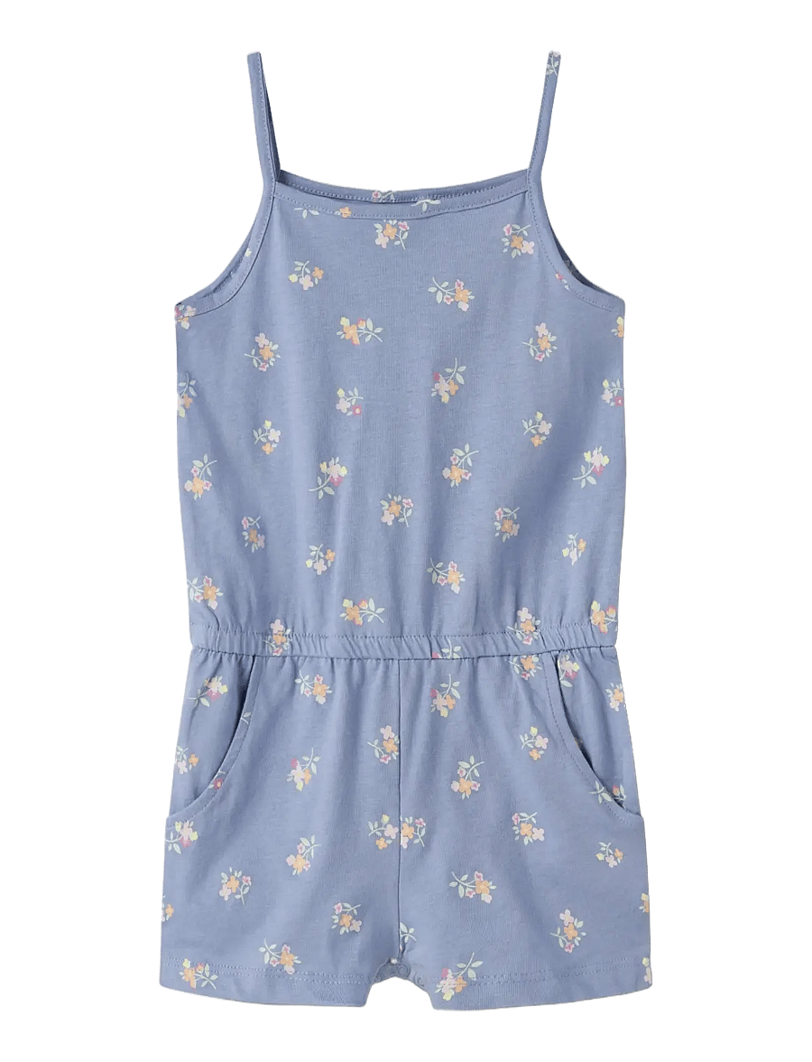 name it - NMFVIGGA STRAP SUIT - jumpsuits - purple impression - 2