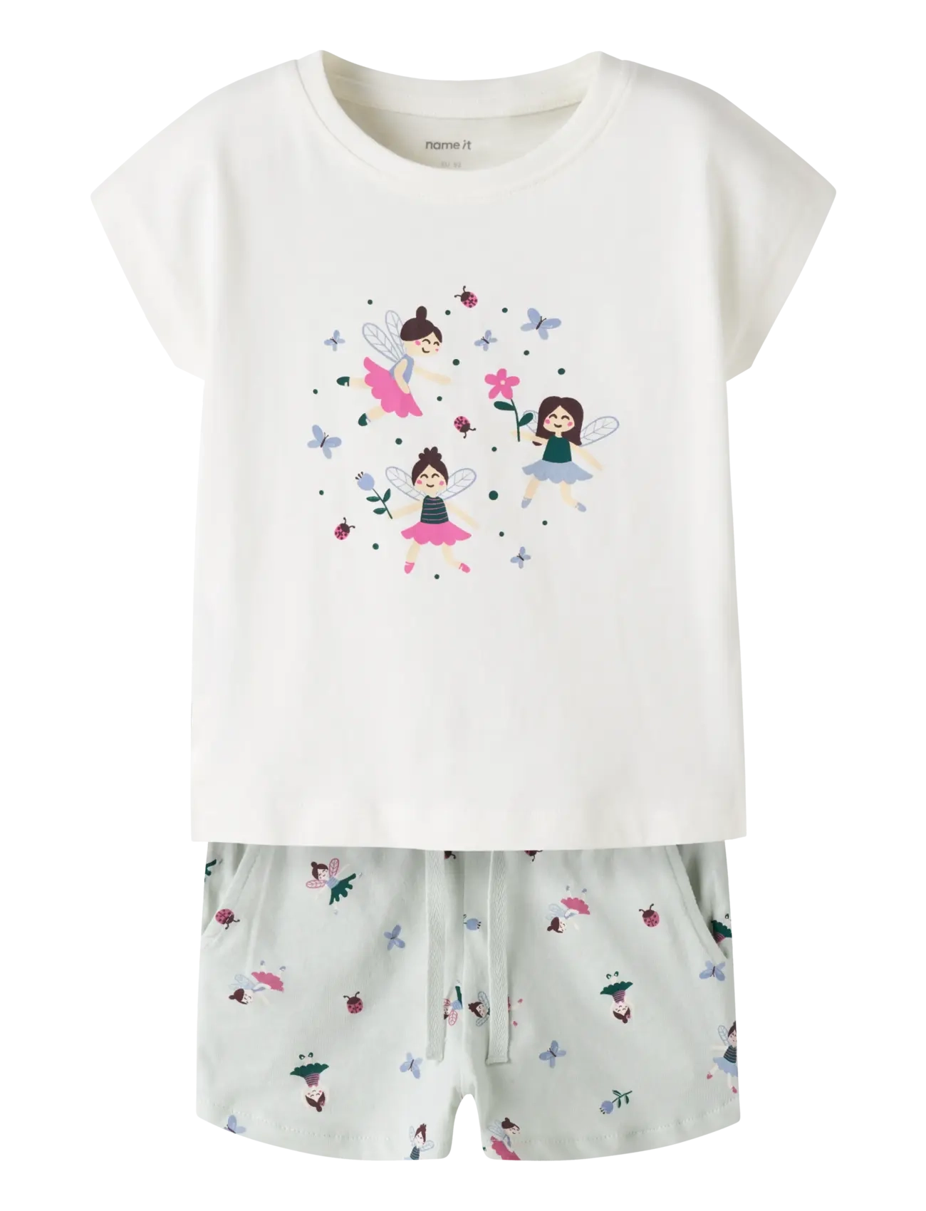 name it Nmfvigea Capsl Top Set, 92, Creme - Sets, Kinder