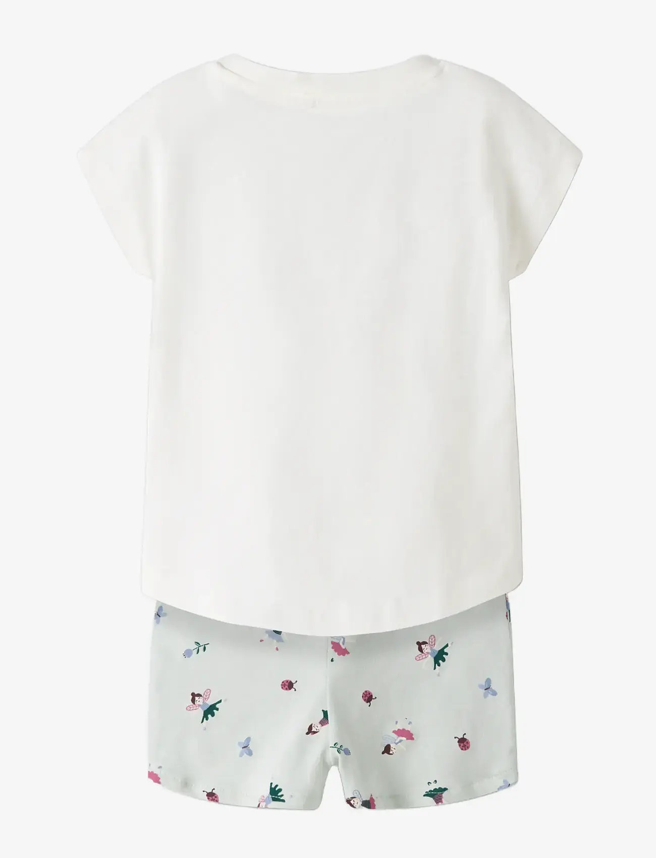 name it - NMFVIGEA CAPSL TOP SET - madalaimad hinnad - cloud dancer - 1