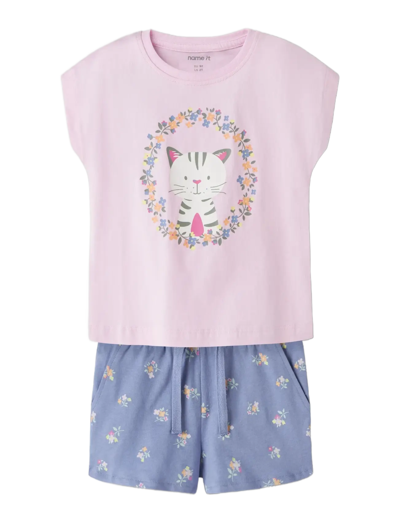 name it - NMFVIGEA CAPSL TOP SET - sett með stuttermabol - pirouette - 3