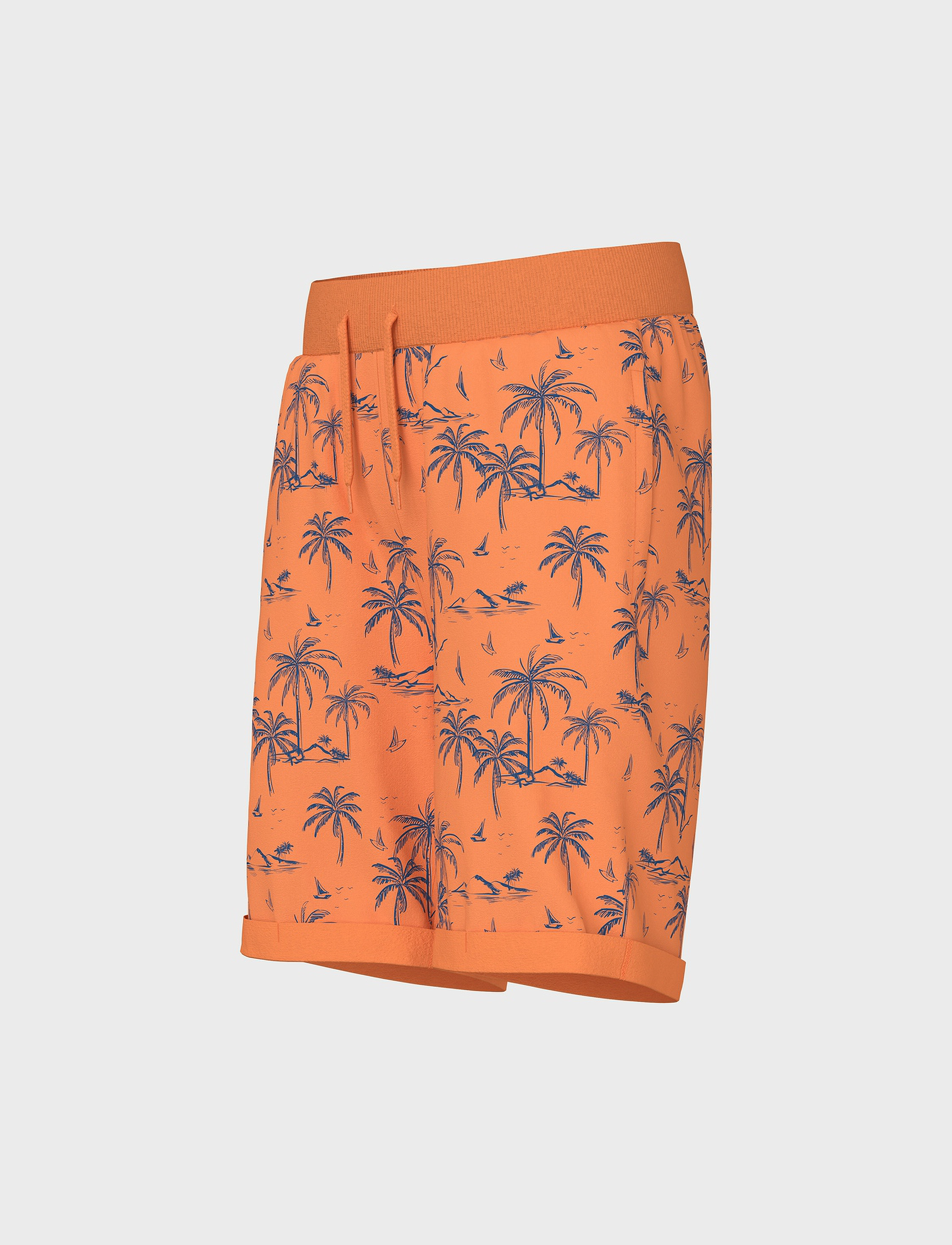 name it - NKMKAJE LONG SWE SHORTS UNB PB - bird of paradise - 1