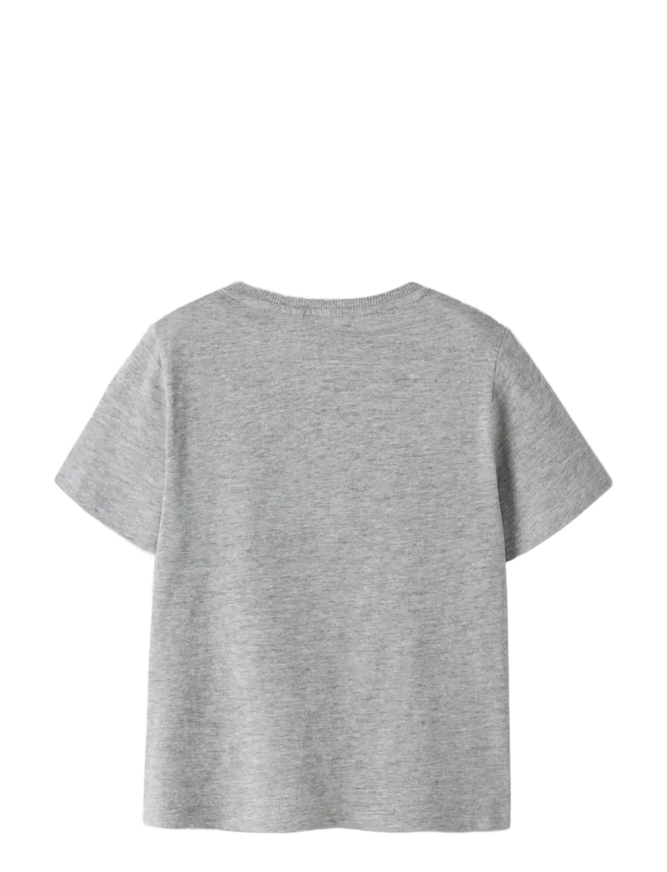 name it - NMMVAGNO SS LOOSE TOP - kurzärmelige - grey melange - 1