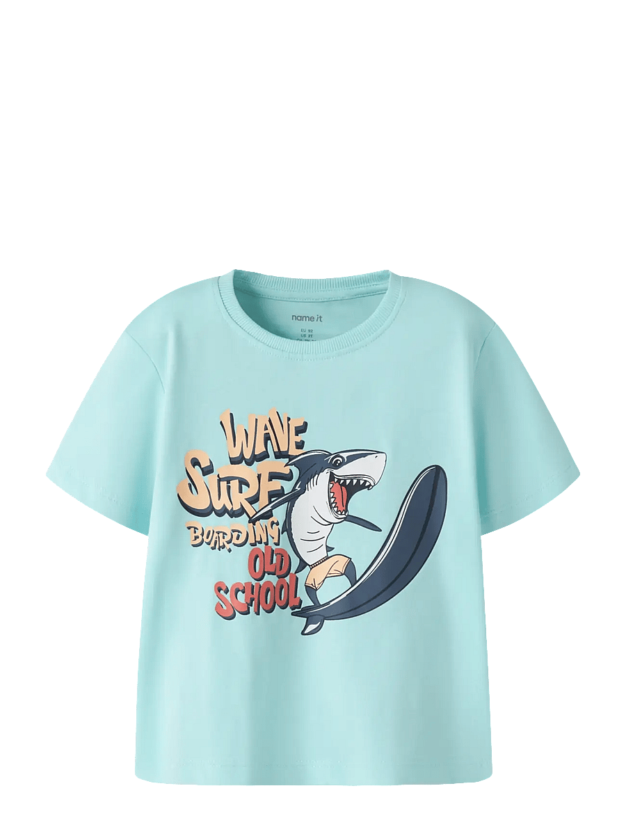 name it - NMMVAGNO SS LOOSE TOP - t-shirts à manches courtes - limpet shell - 0