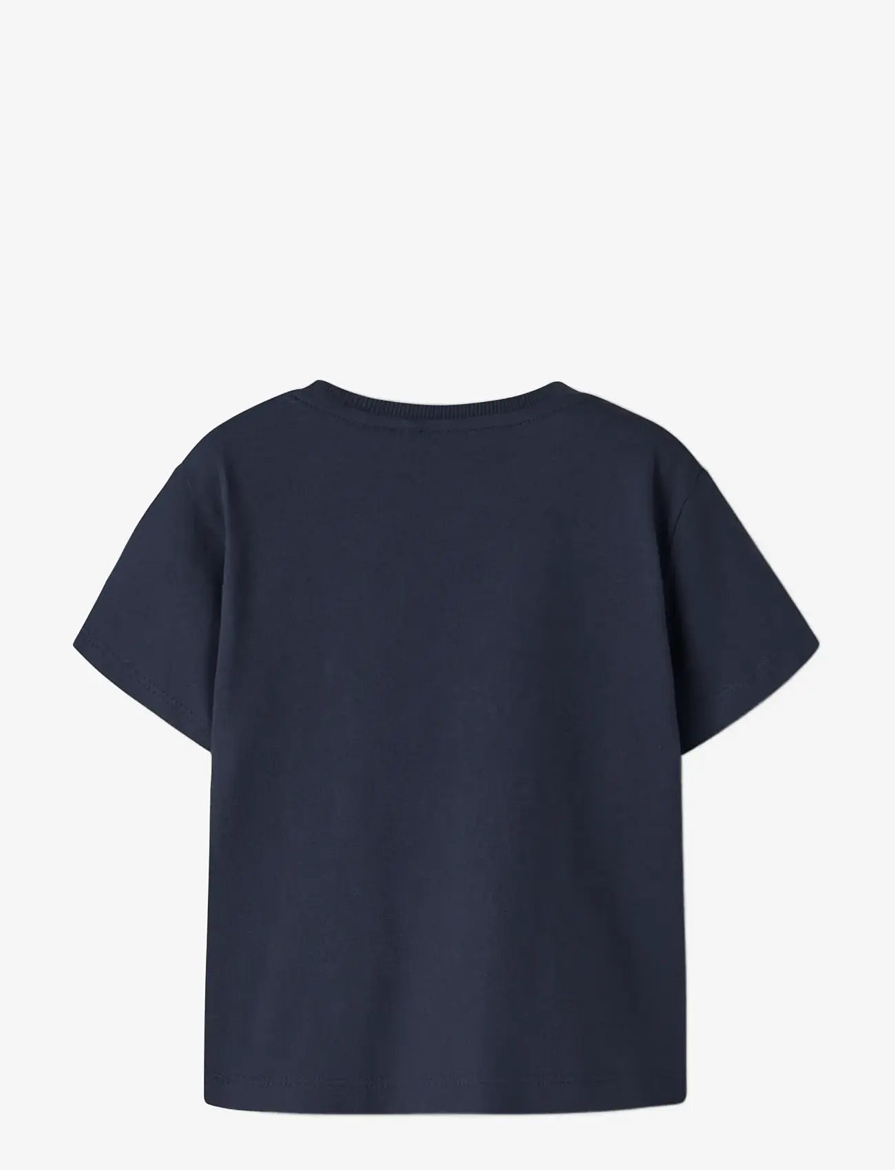 name it - NMMVAGNO SS LOOSE TOP - kortærmede t-shirts - navy blazer - 1