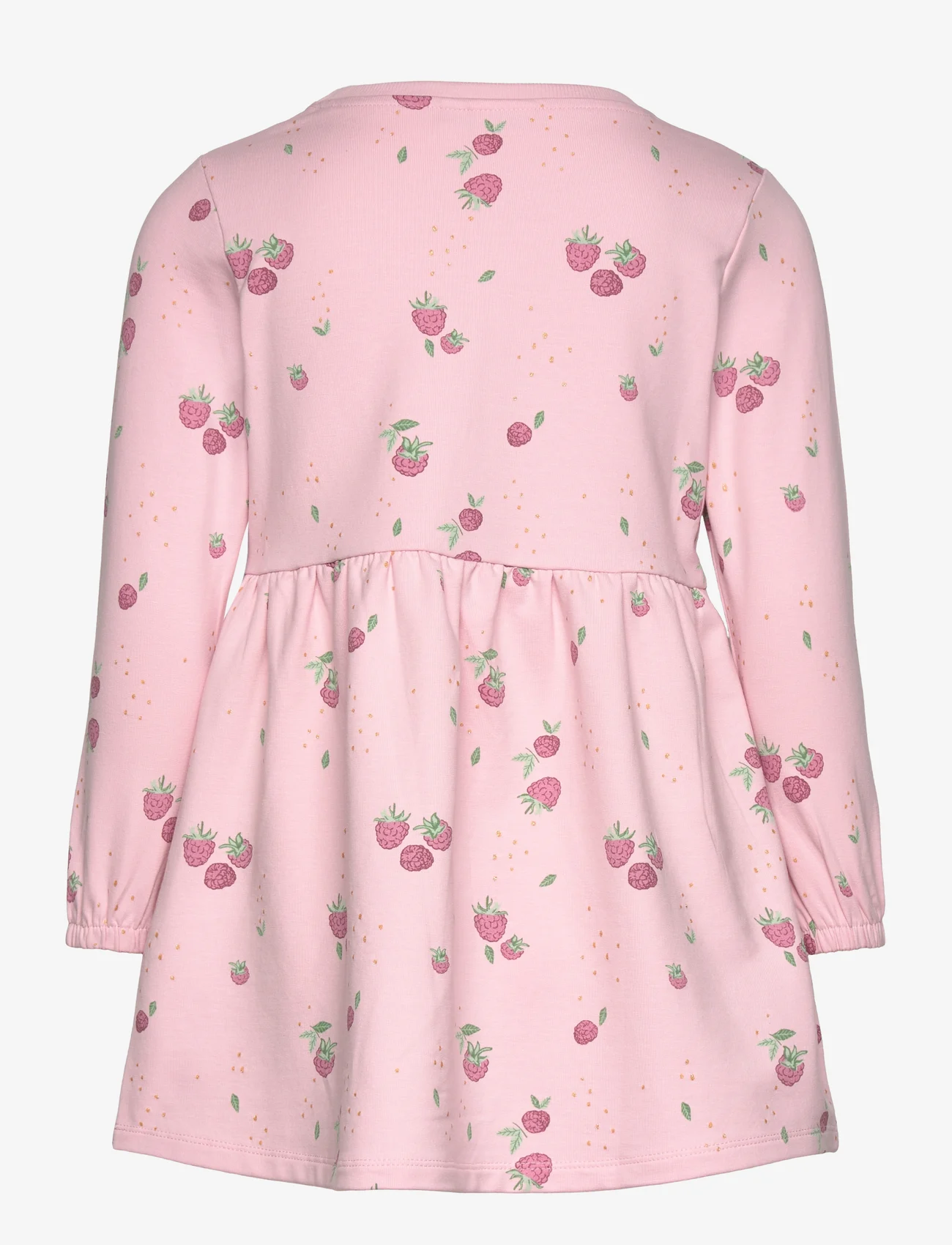 name it - NMFDION SWEAT DRESS BOX UNB - pikkade varrukatega vabaaja kleidid - parfait pink - 1