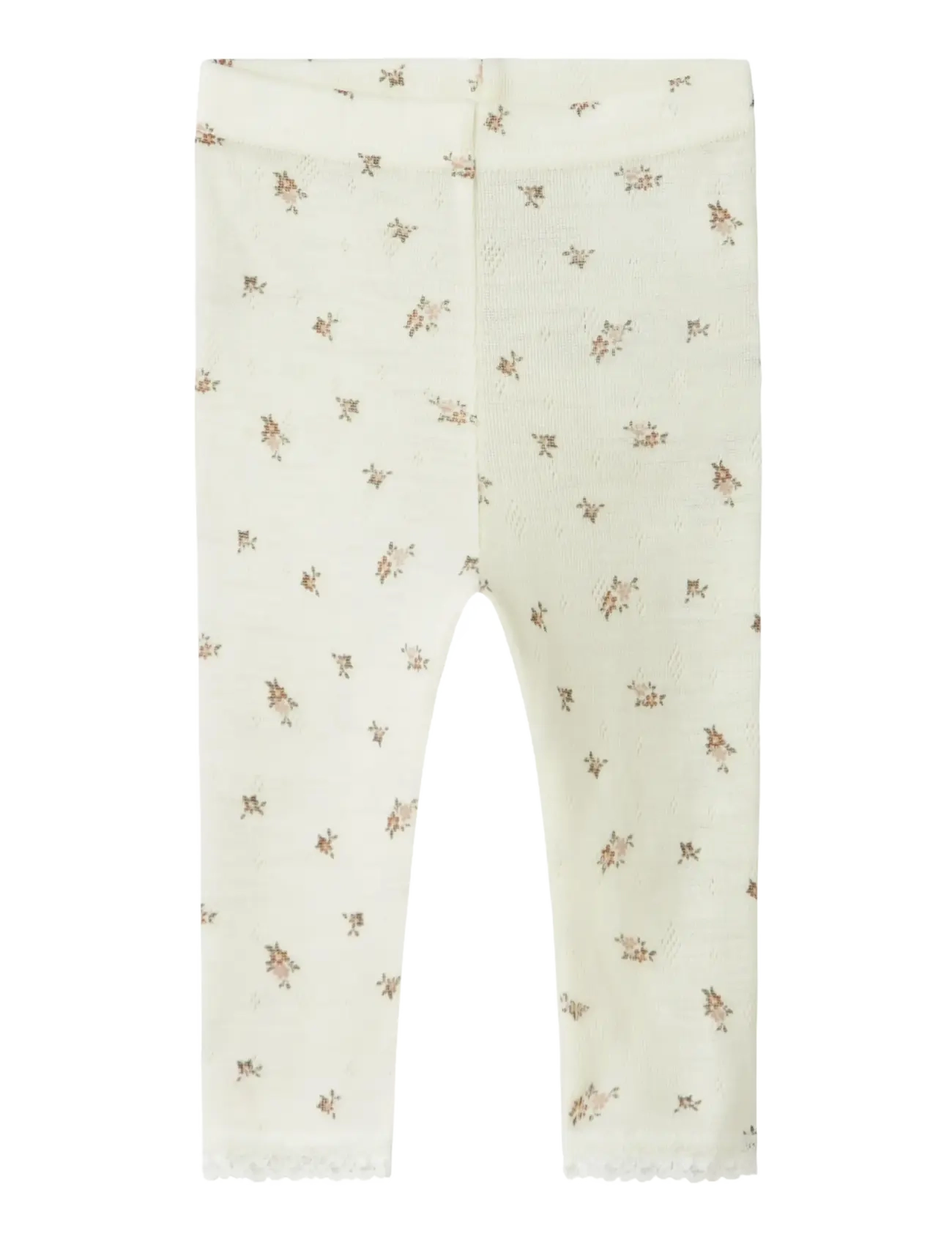 NAME IT Nbfwang Wolle Needle Legging Noos Cream - 74 - Kinder