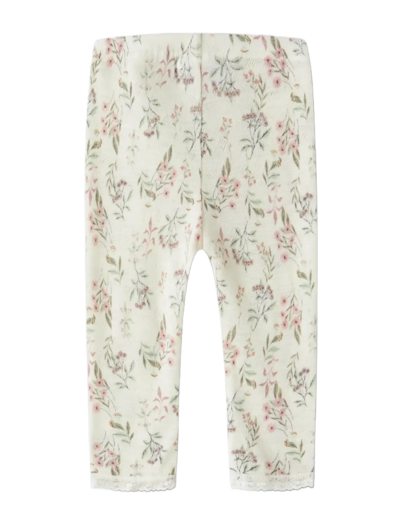 name it - NBFWANG WOOL NEEDLE LEGGING NOOS - beebi alusriided - snow white - 1