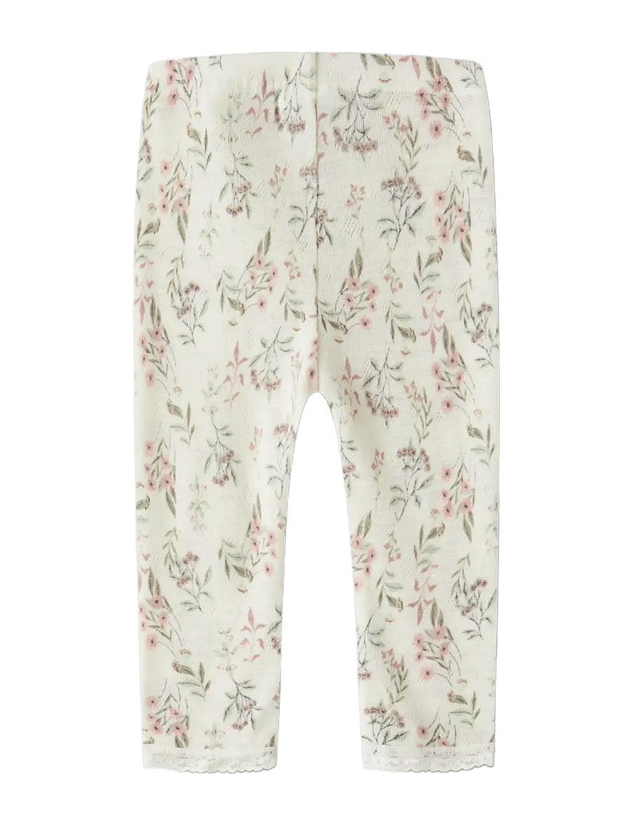 name it - NBFWANG WOOL NEEDLE LEGGING NOOS - beebi alusriided - snow white - 1