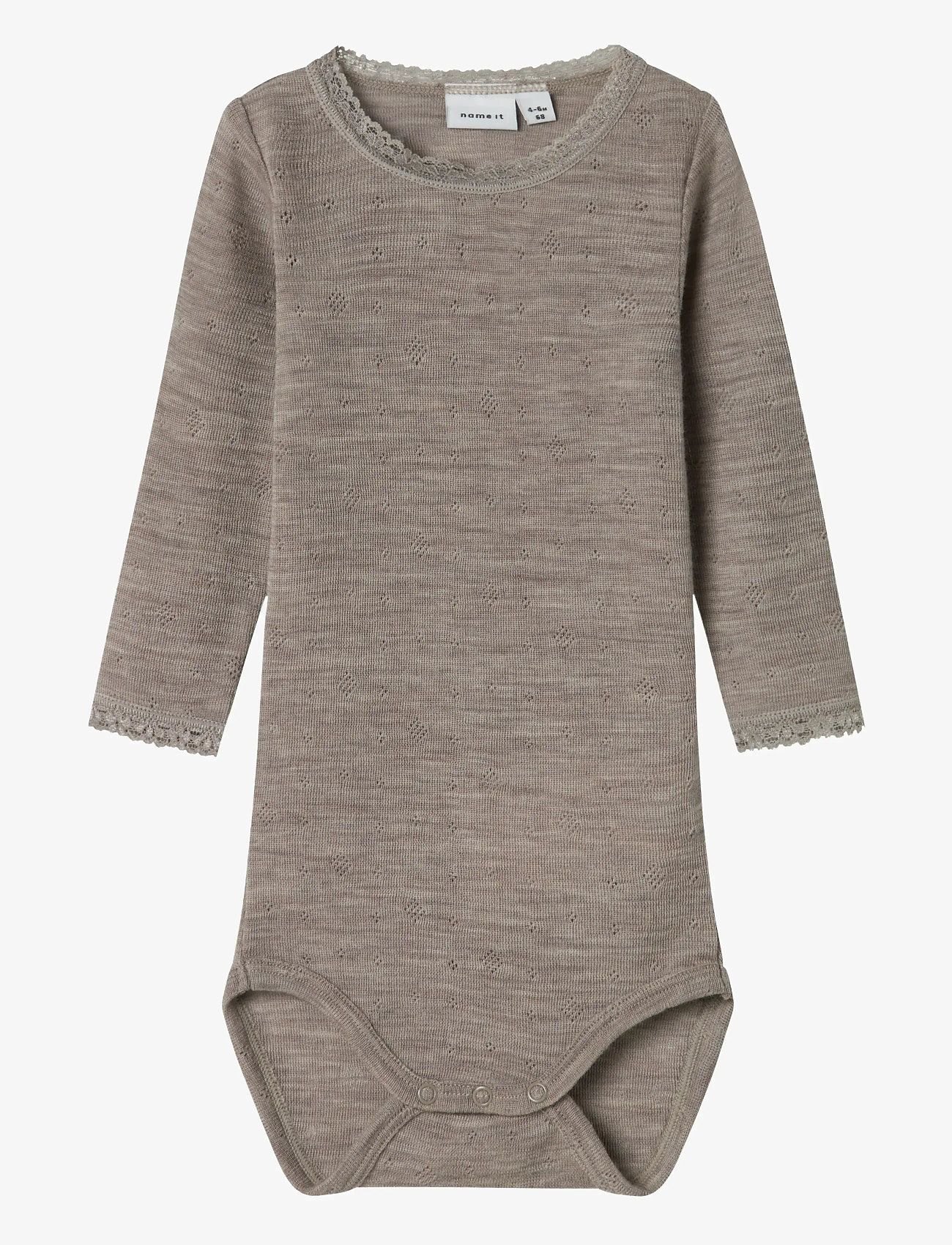 name it - NBFWANG WOOL NEEDLE LS BODY SOLID NOOS - julegaver under 300kr - satellite - 0