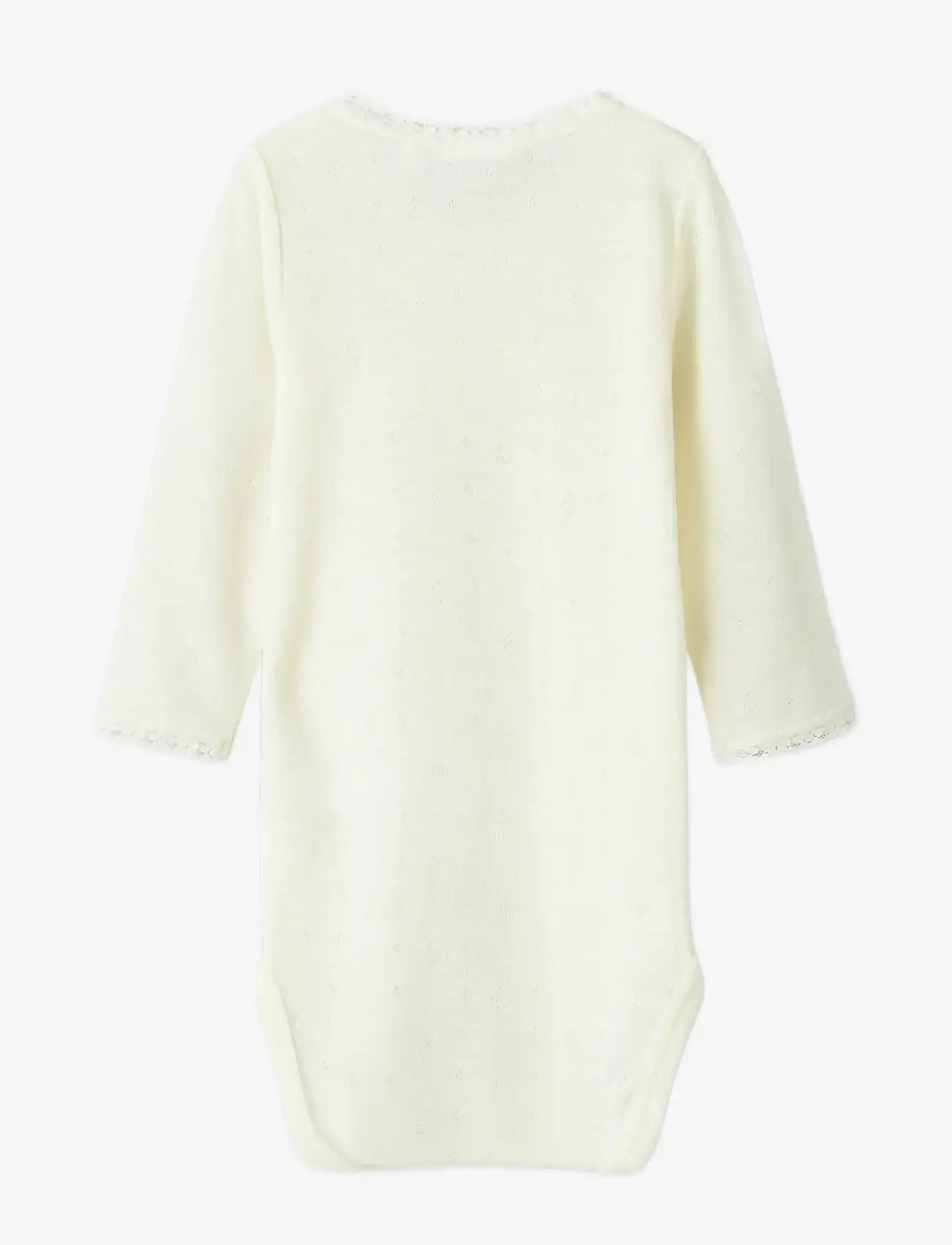 name it - NBFWANG WOOL NEEDLE LS BODY SOLID NOOS - die niedrigsten preise - snow white - 1
