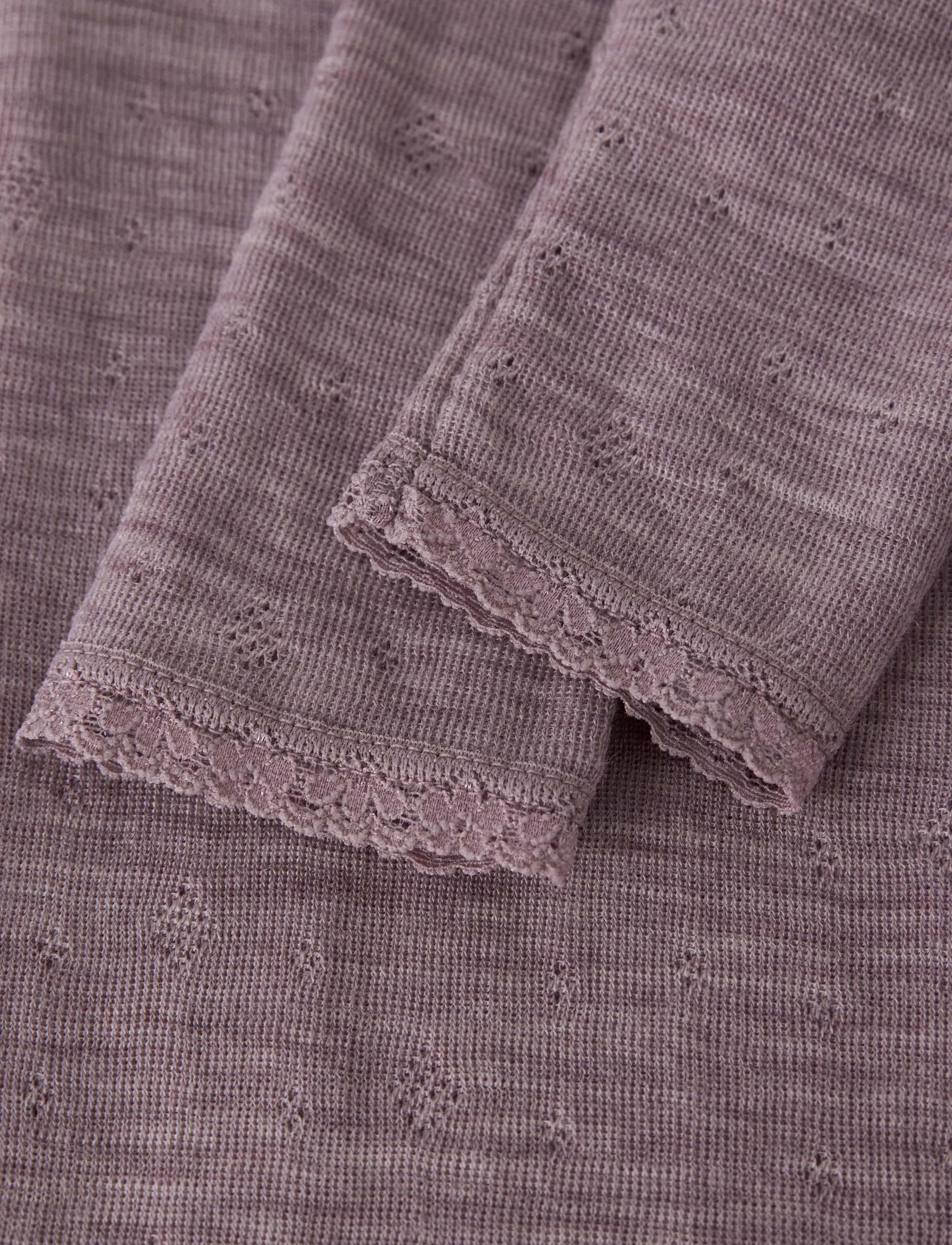 name it - NBFWANG WOOL NEEDLE LEGGING SOLID NOOS - termoveļa mazuļiem - toadstool - 2