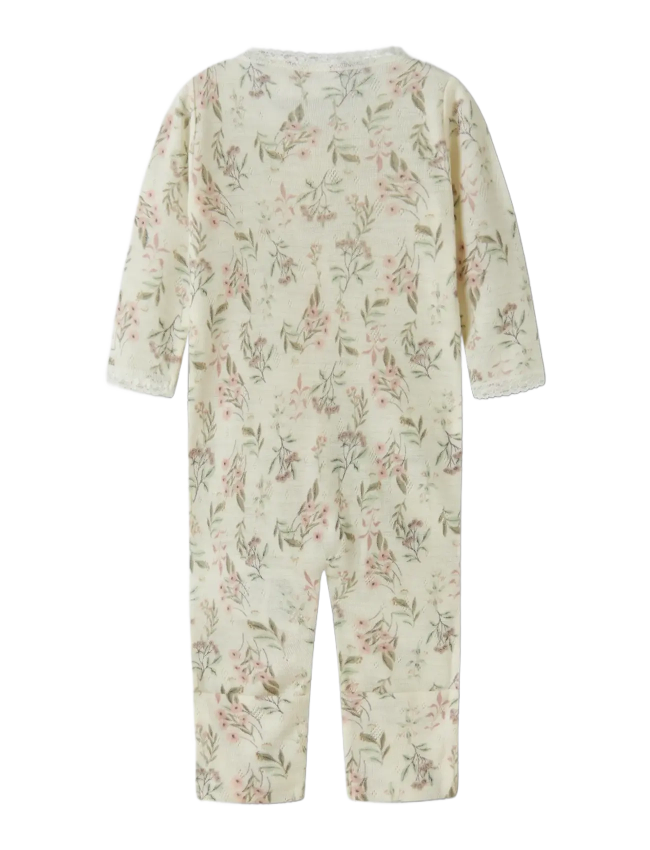 name it - NBFWANG WOOL NEEDLE NIGHTSUIT NOOS - snow white - 1