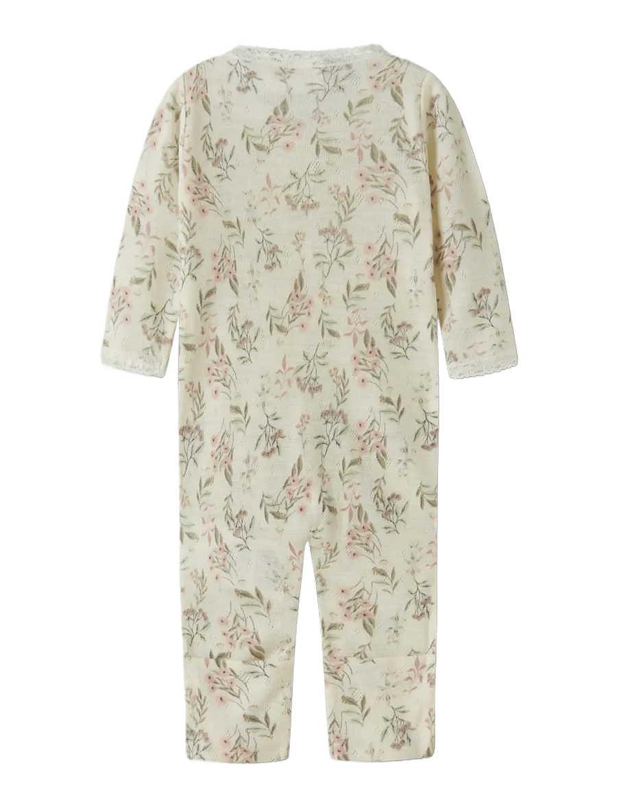 name it - NBFWANG WOOL NEEDLE NIGHTSUIT NOOS - sovoveraller - snow white - 1