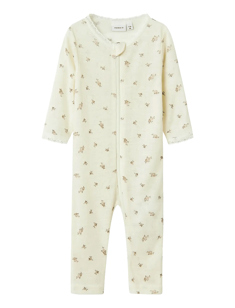 name it - NBFWANG WOOL NEEDLE NIGHTSUIT NOOS - snow white - 1