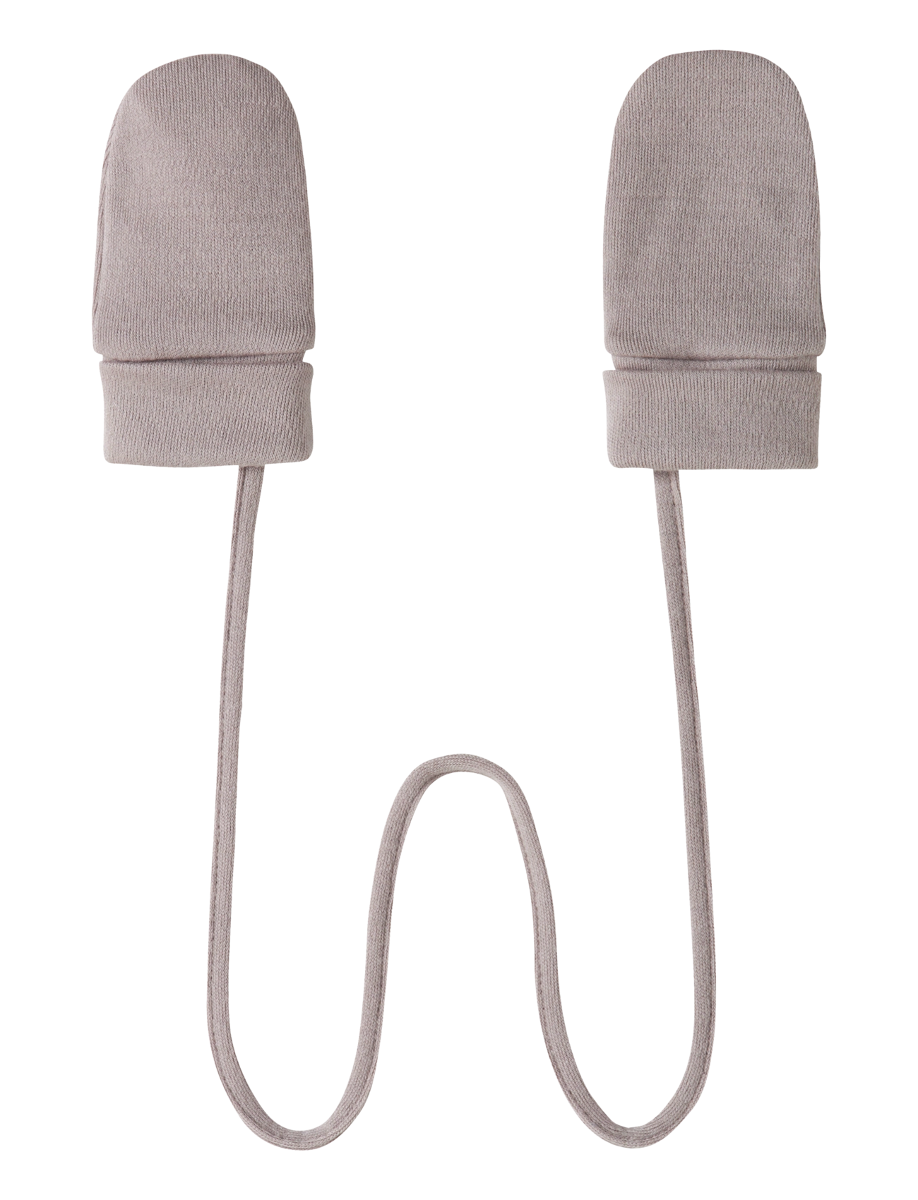 name it Nbfwillit Wool Mittens Wo/Thumb, One Size, Grey, Handsker Og Vanter > Vanter, Børn