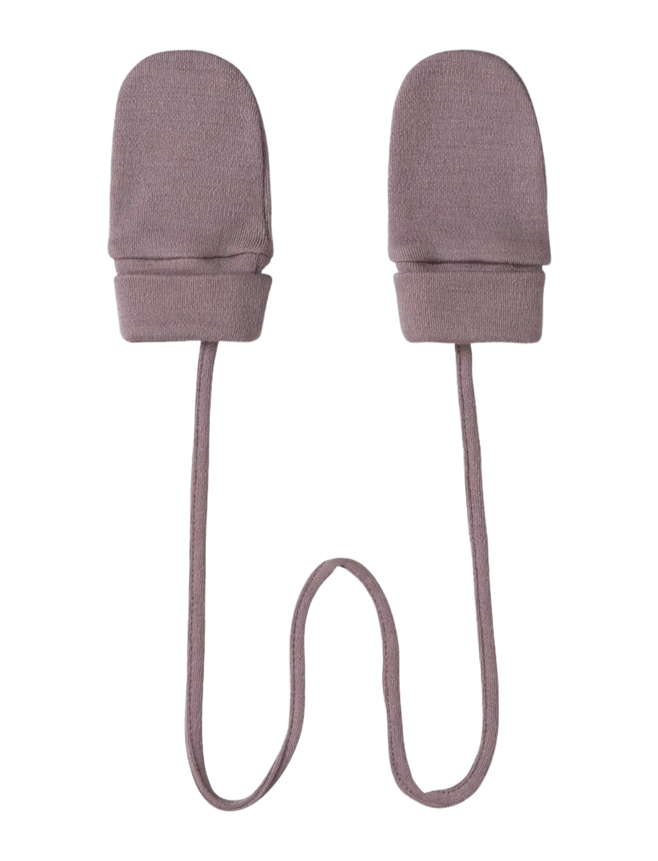 name it - NBFWILLIT WOOL MITTENS WO/THUMB - gloves - toadstool - 1