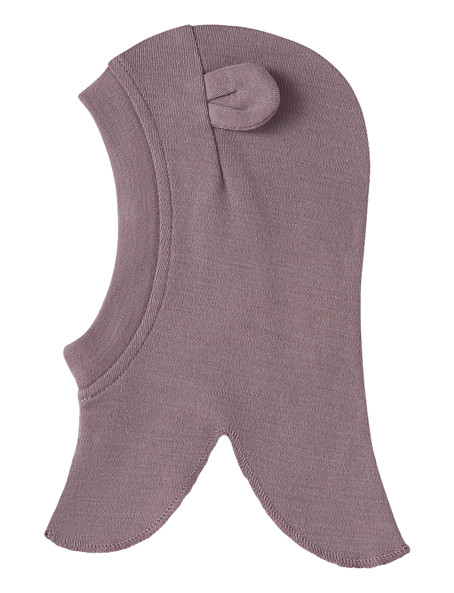 name it - NBFWILLIT WOOL BALACLAVA W/EARS - winteraccessoires - toadstool - 0