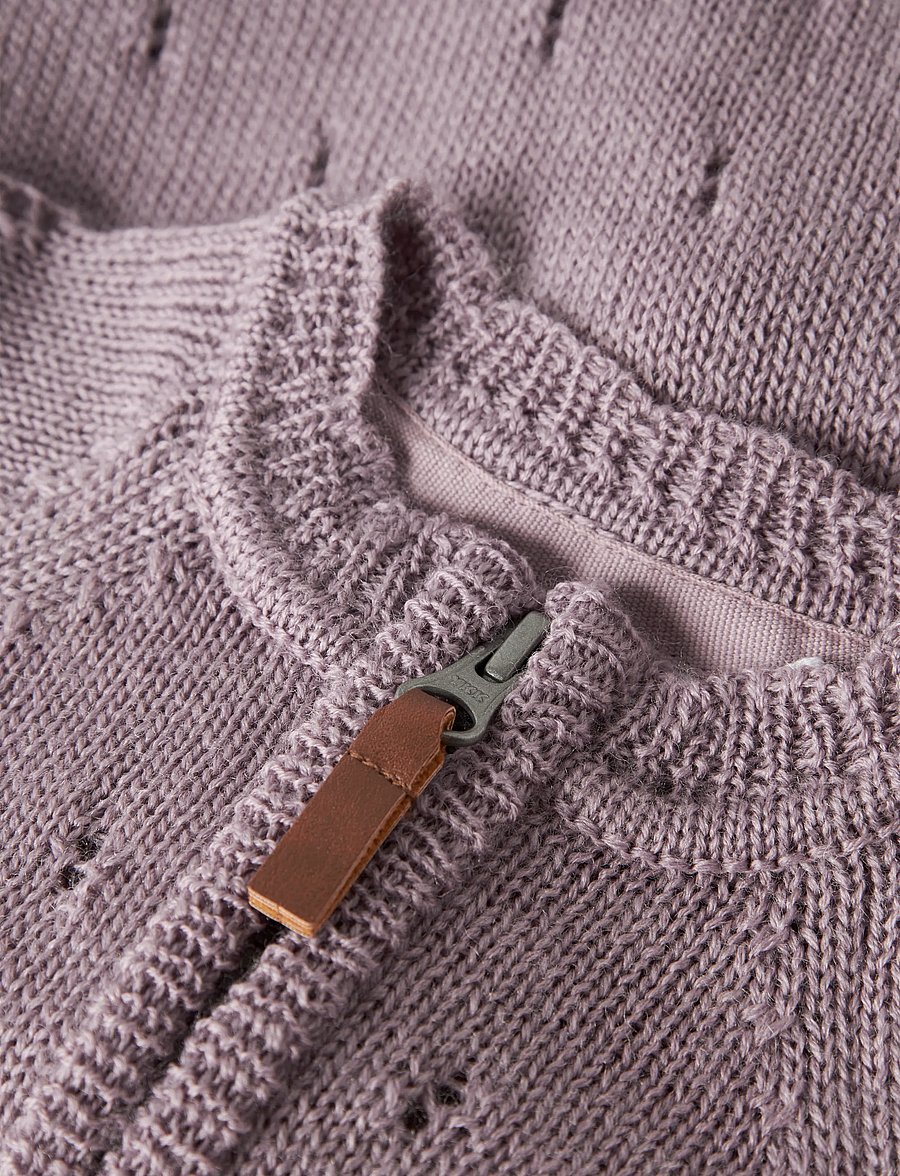 name it - NBFWRILLA WOOL LS KNIT SUIT - jumpsuits - toadstool - 5